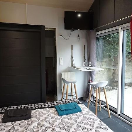 Ferienwohnung Studio Privatif Au Calme Brain-sur-Allonnes Exterior foto