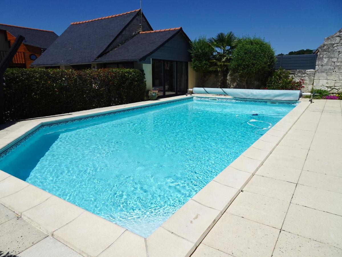 Ferienwohnung Studio Privatif Au Calme Brain-sur-Allonnes Exterior foto